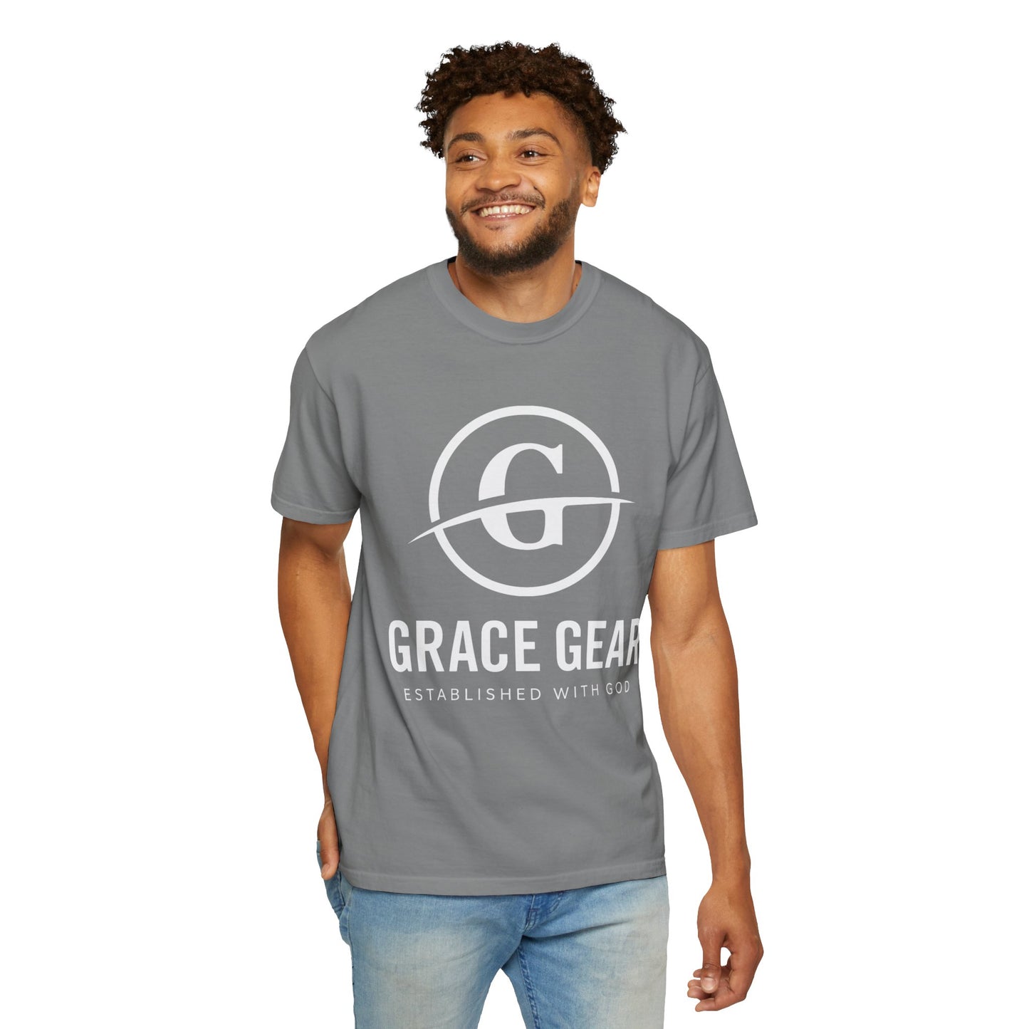 Grace Gear Standard T-Shirt (White Print)