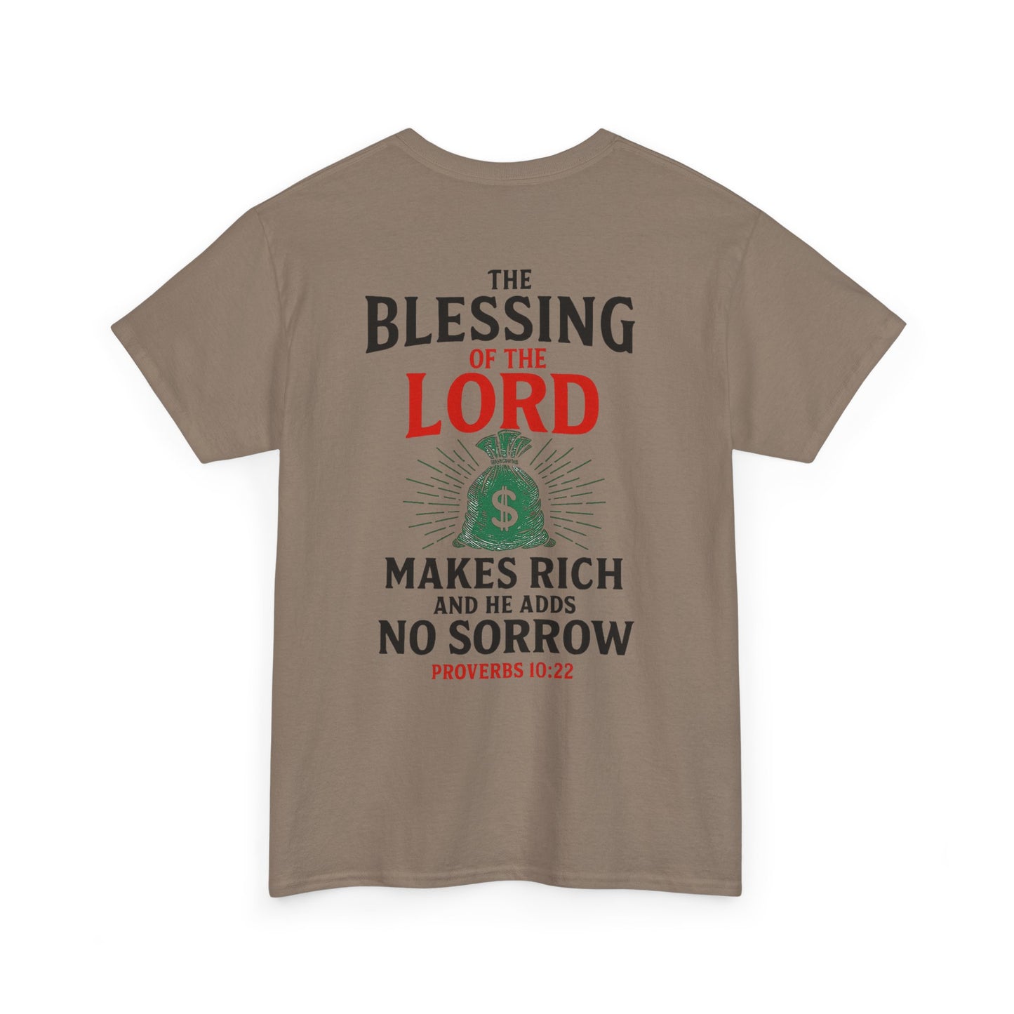 Proverbs 10:22 Graphic T-Shirt
