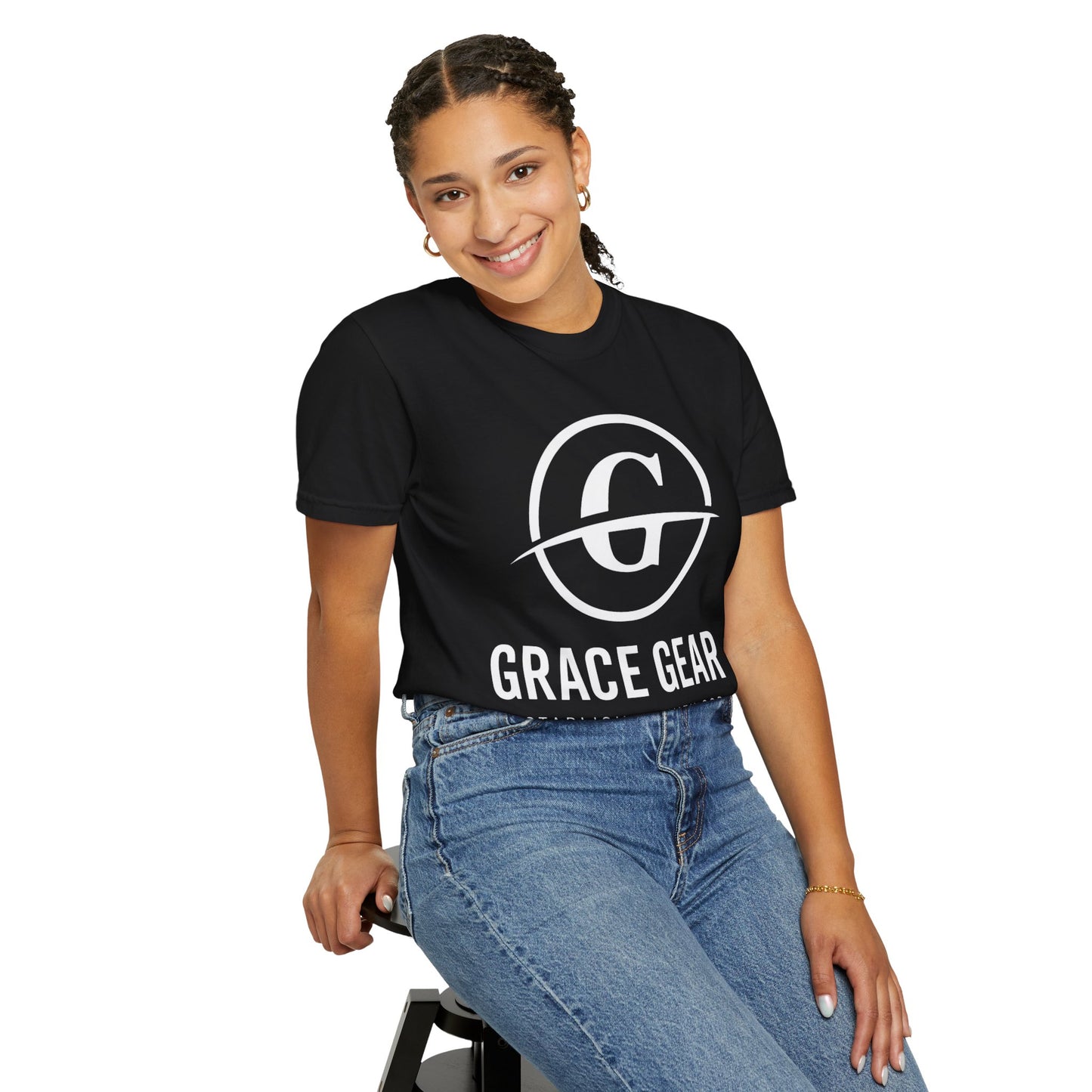 Grace Gear Standard T-Shirt (White Print)