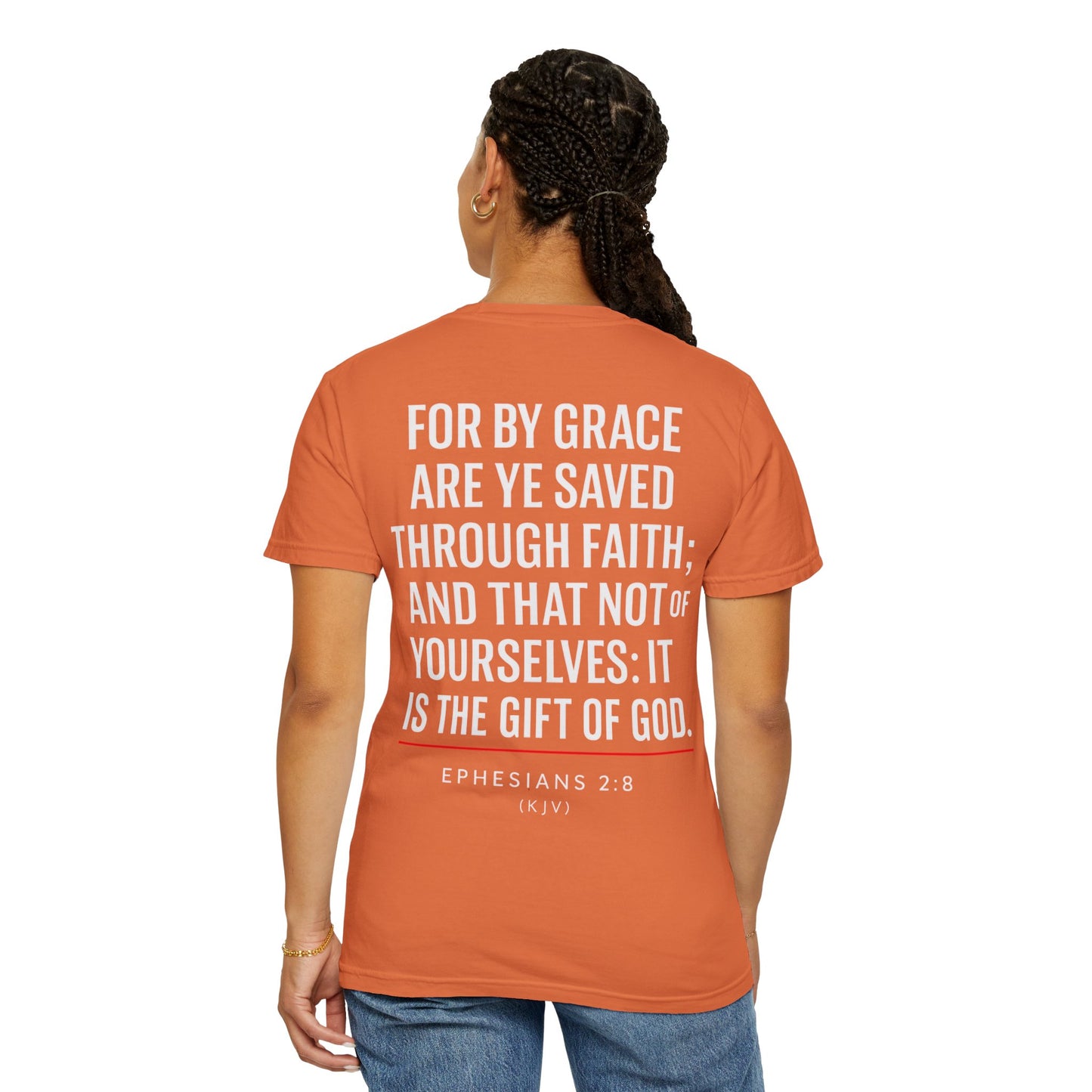 Grace Gear Standard T-Shirt (White Print)