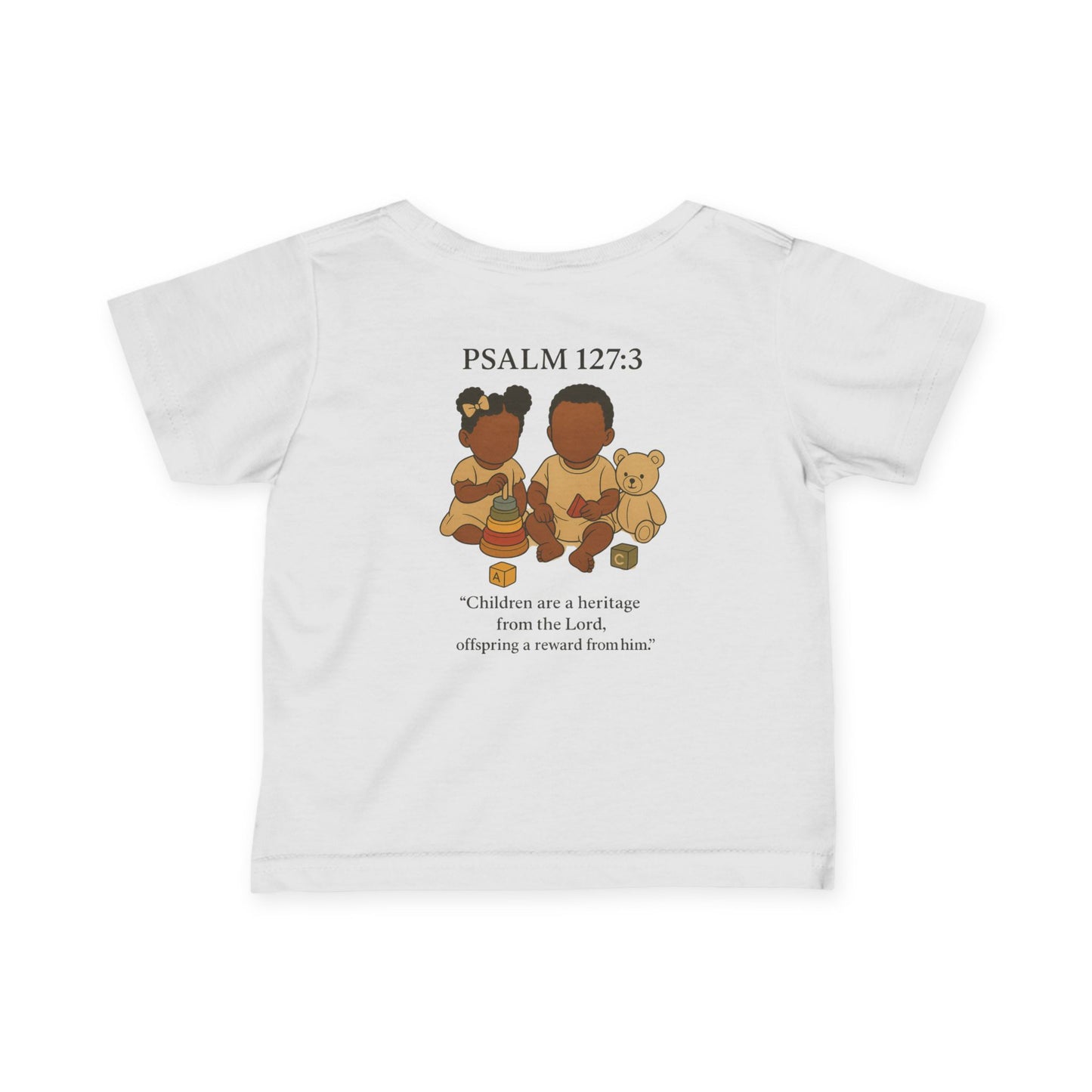 Kids Tee - PSALM 127:3 Christian Streetwear