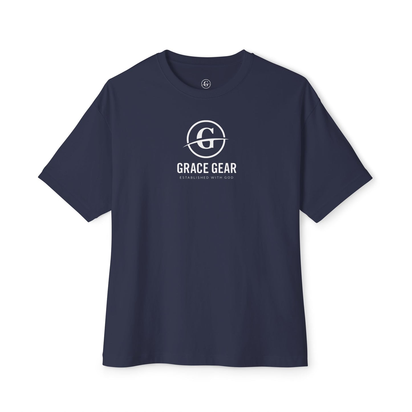 Grace Gear Oversized T-Shirt (White Print)