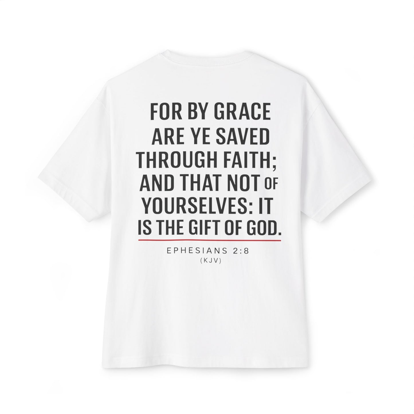 Grace Gear Oversized T-Shirt (Black Print)