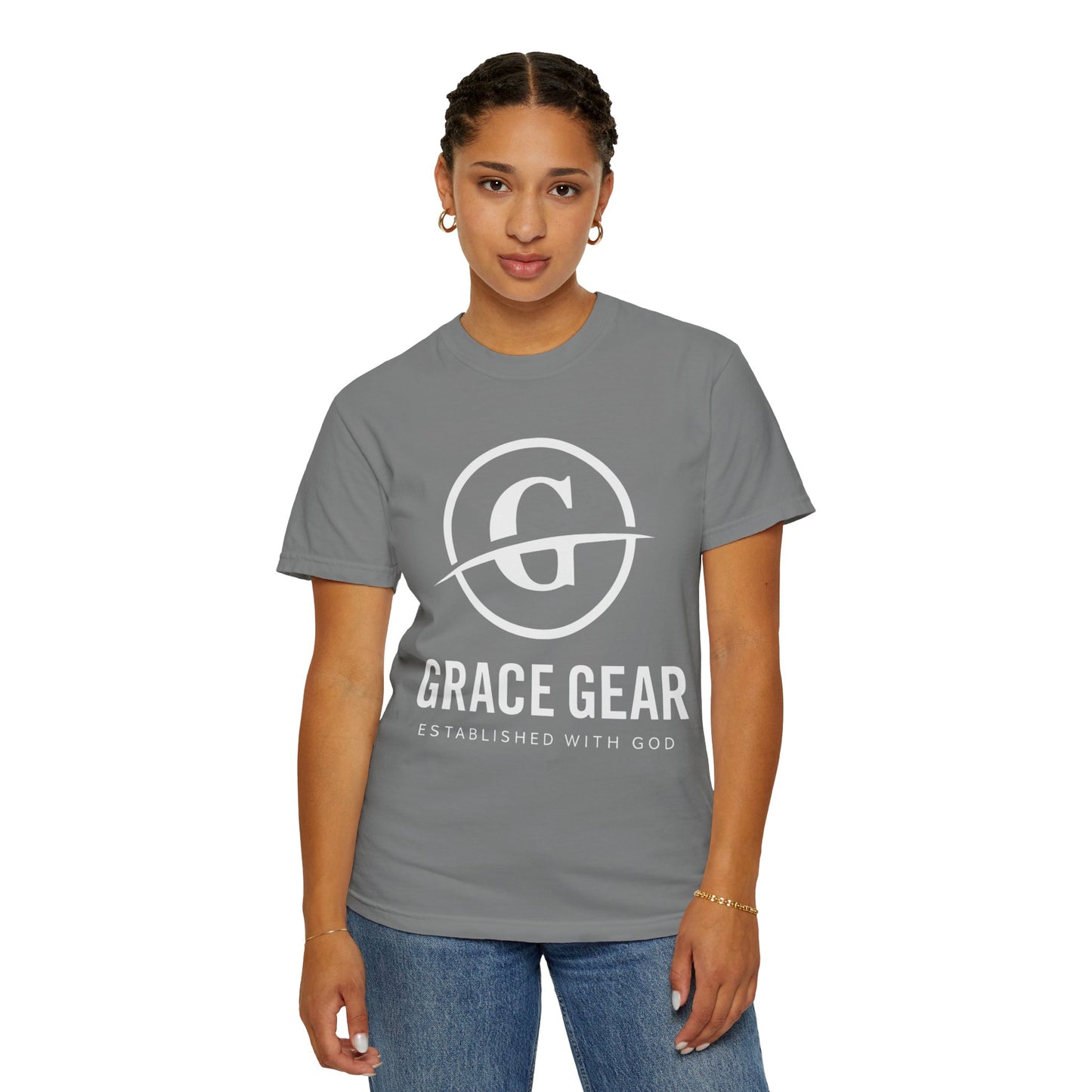 Grace Gear Standard T-Shirt (White Print)