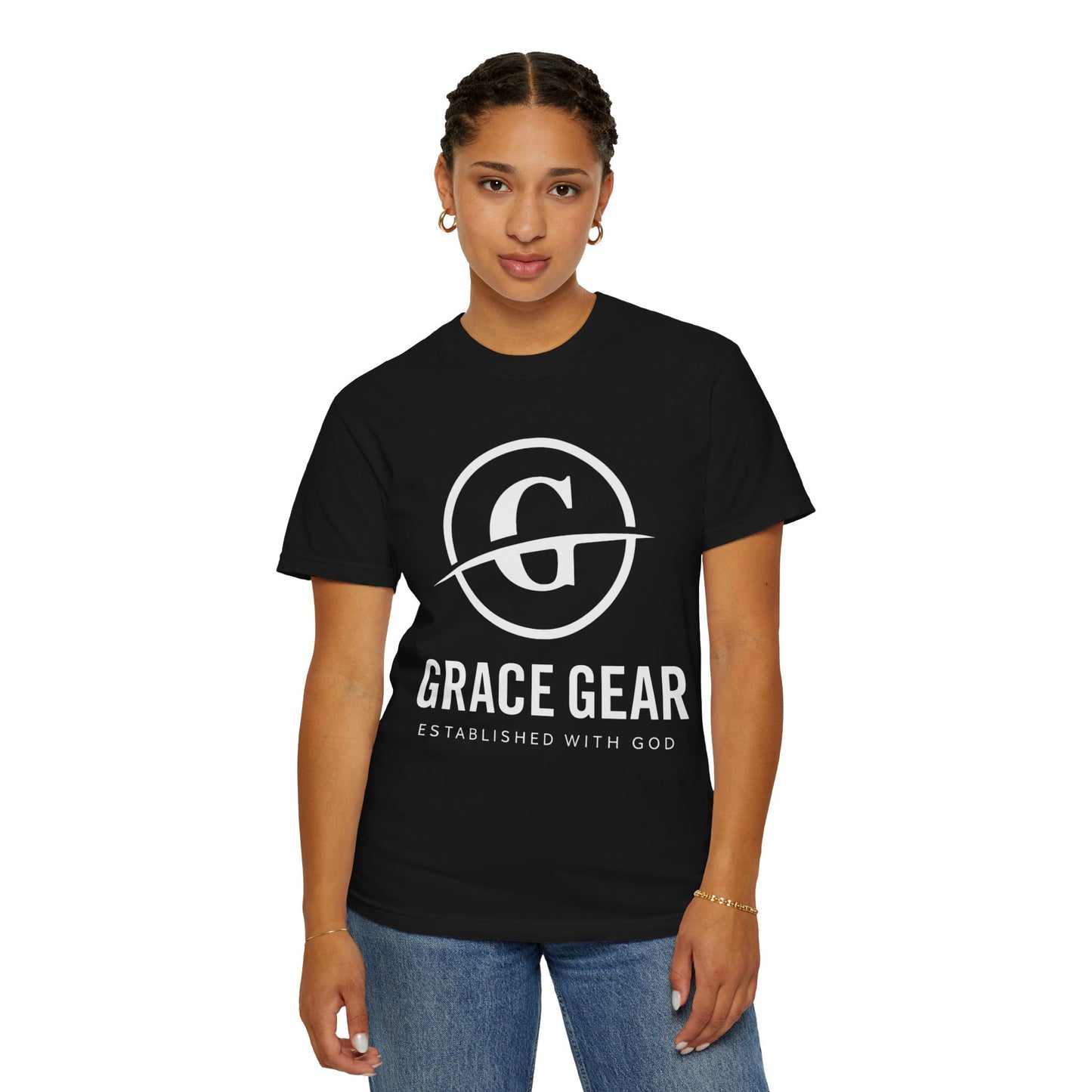 Grace Gear Standard T-Shirt (White Print)