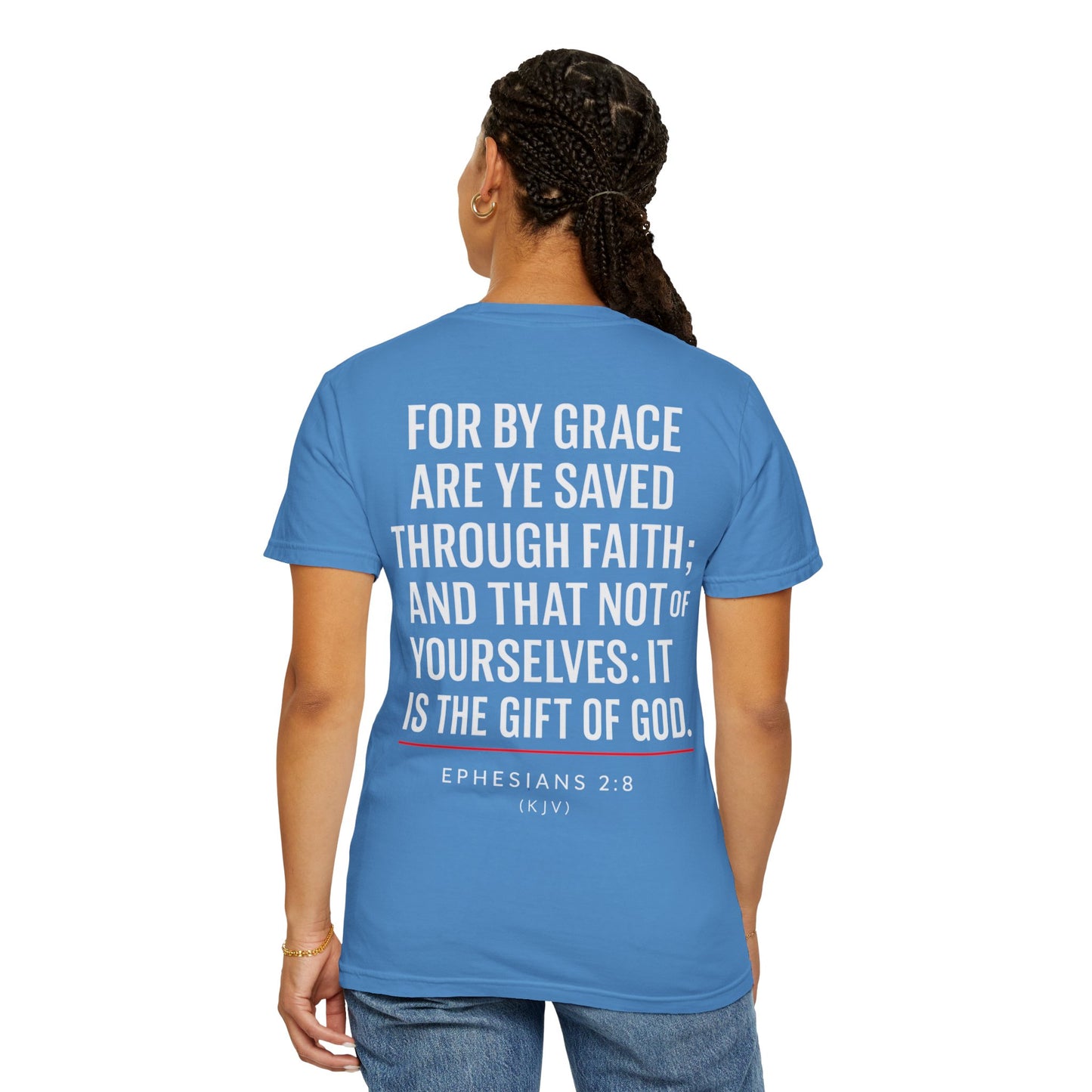 Grace Gear Standard T-Shirt (White Print)