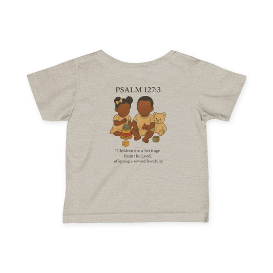 Kids Tee - PSALM 127:3 Christian Streetwear