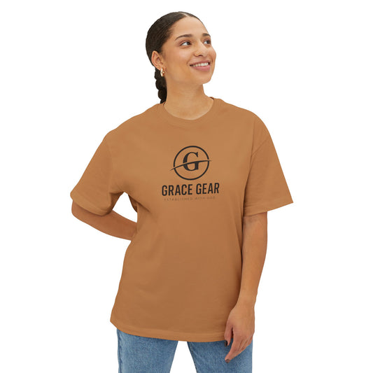 Grace Gear Oversized T-Shirt (Black Print)