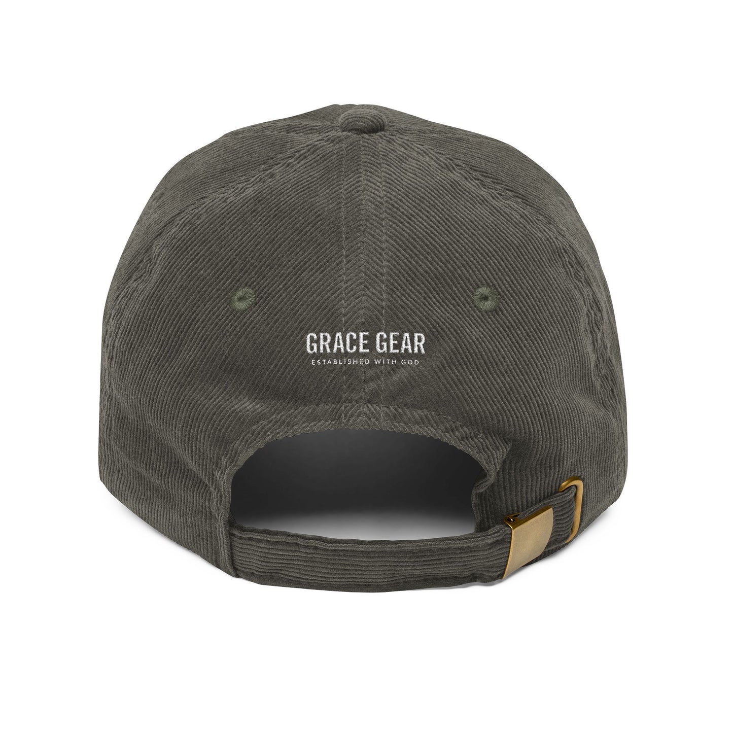 GraceGear Embroidered Corduroy Cap