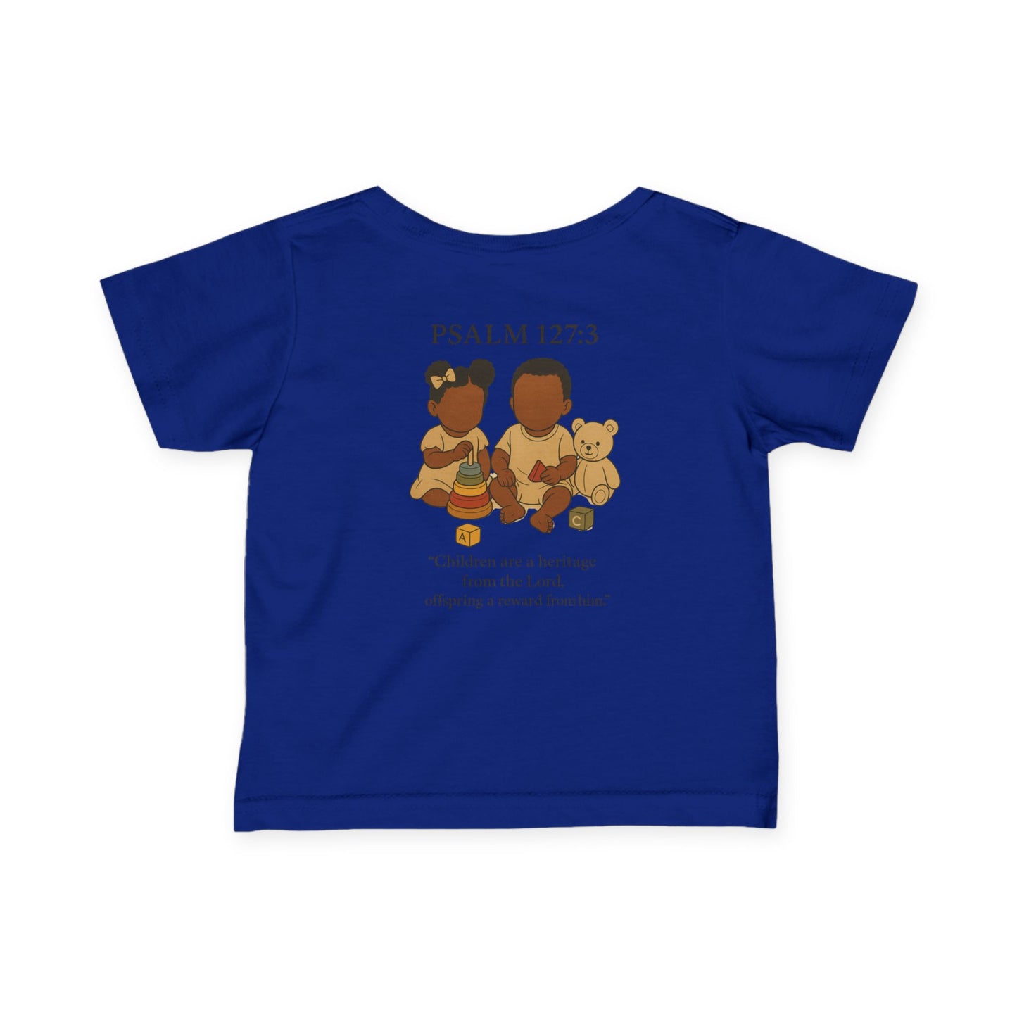 Kids Tee - PSALM 127:3 Christian Streetwear