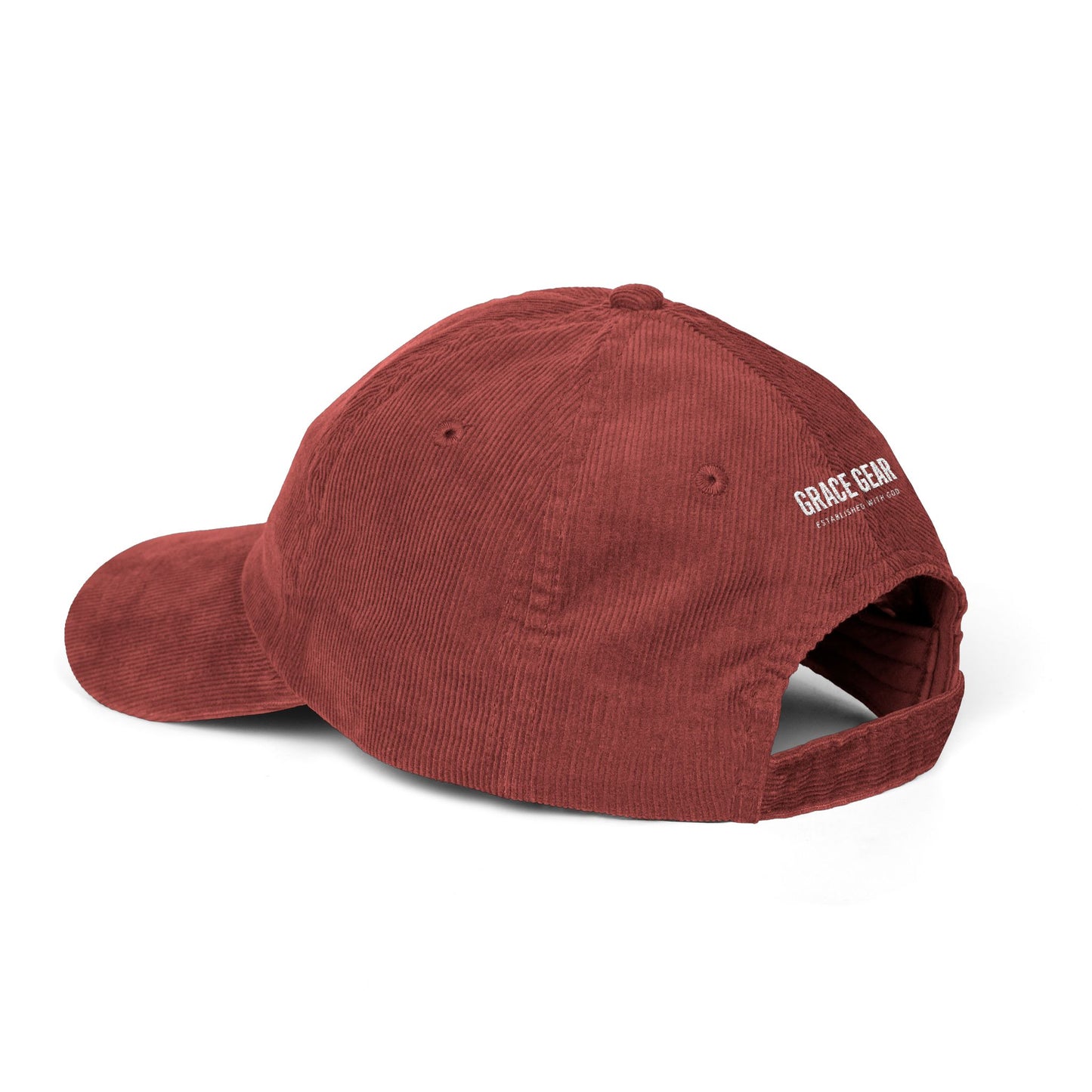 GraceGear Embroidered Corduroy Cap