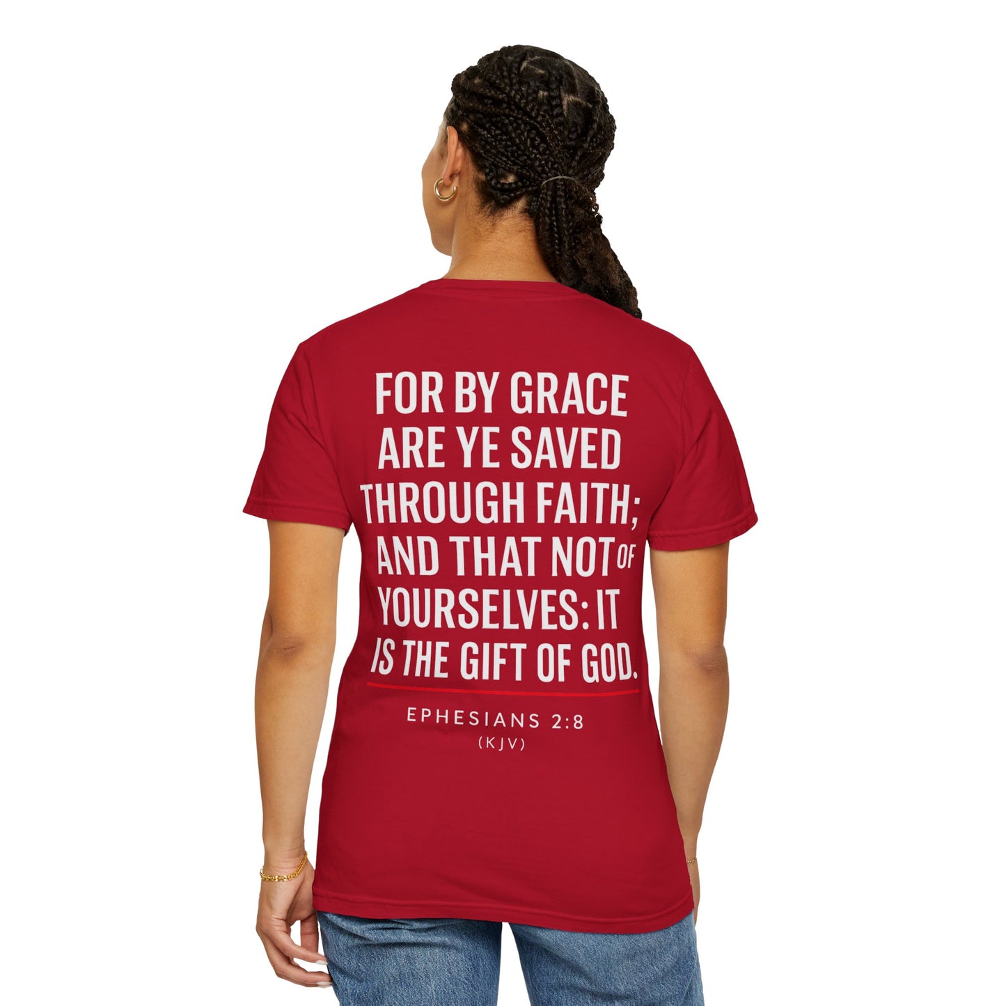 Grace Gear Standard T-Shirt (White Print)