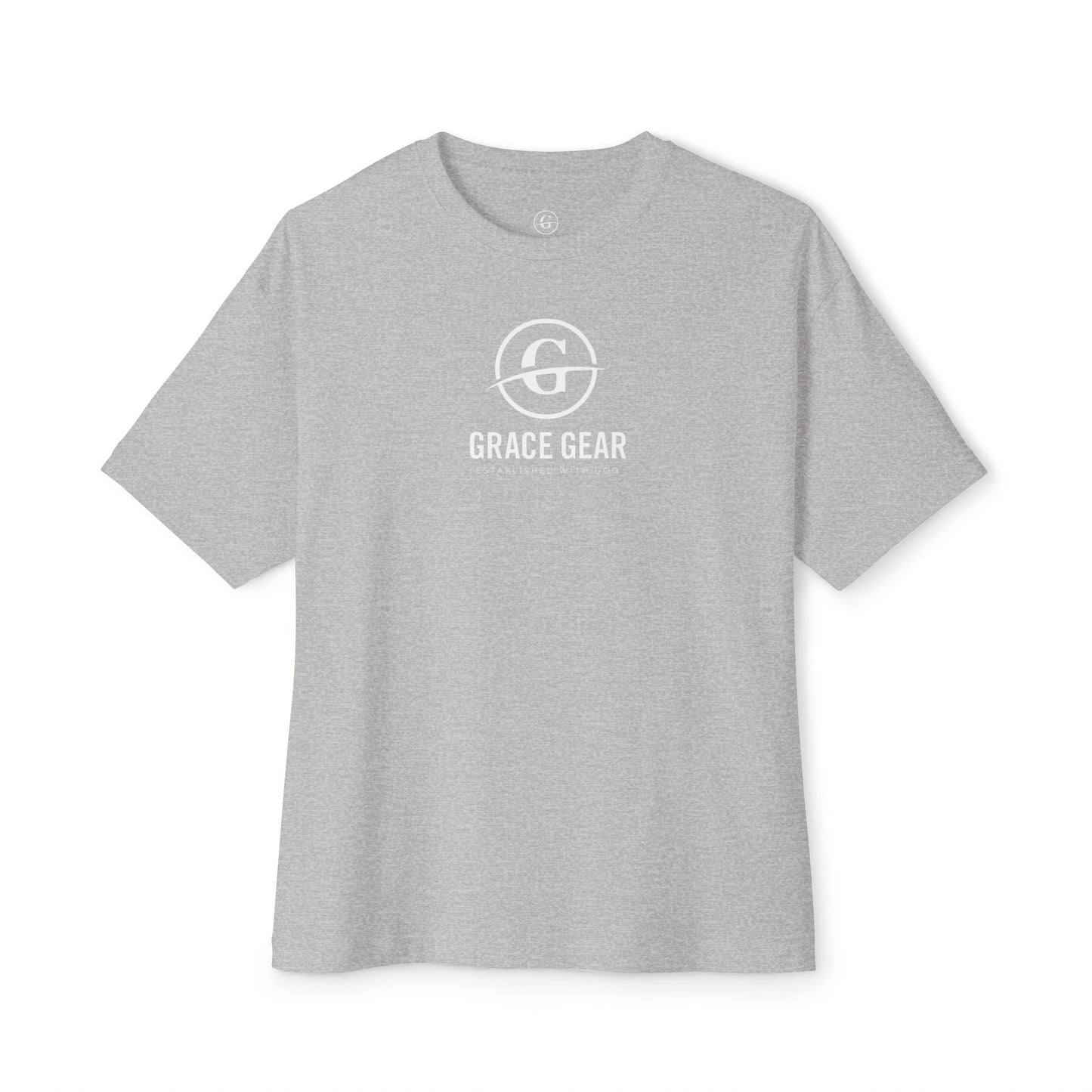 Grace Gear Oversized T-Shirt (White Print)
