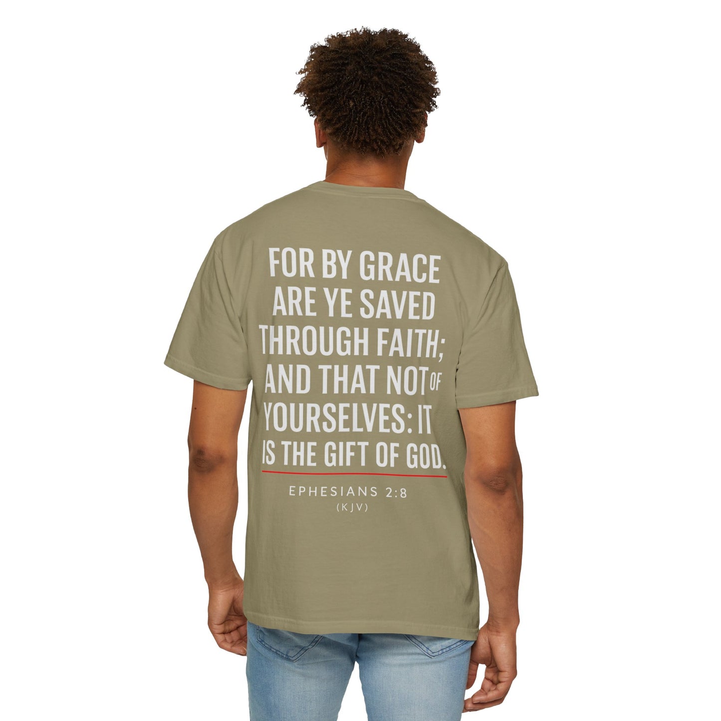 Grace Gear Standard T-Shirt (White Print)