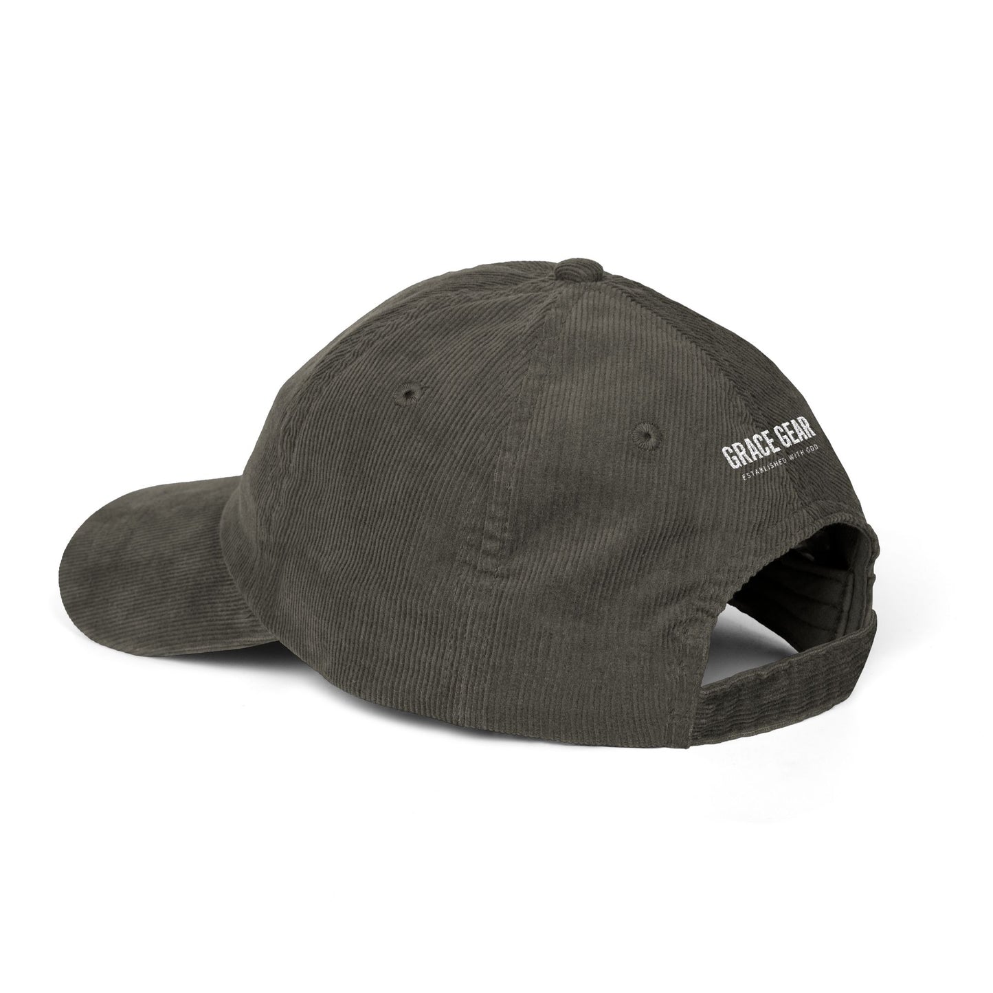 GraceGear Embroidered Corduroy Cap