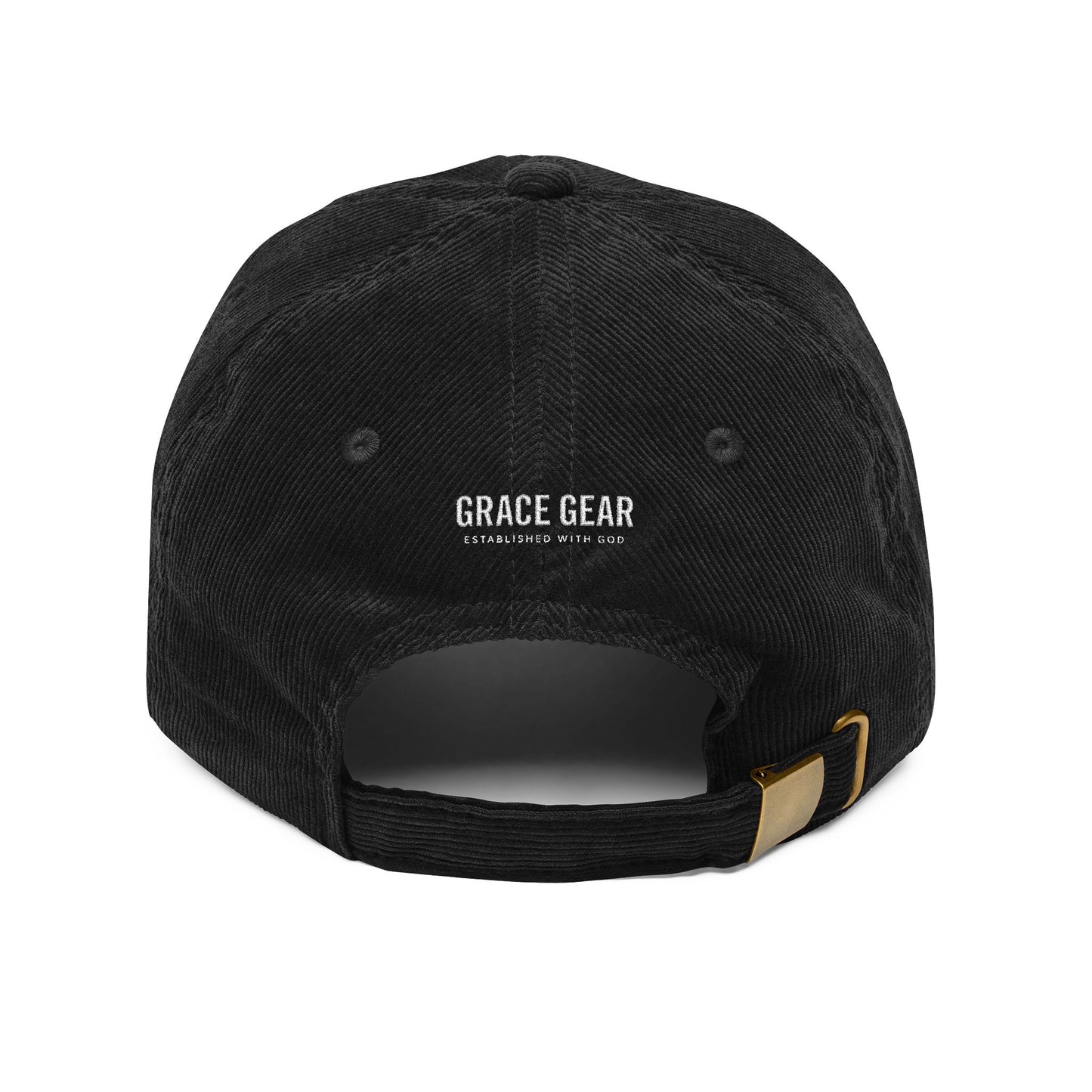 GraceGear Embroidered Corduroy Cap